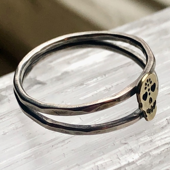 Sugar skull, stacking ring - Picture 12 of 12